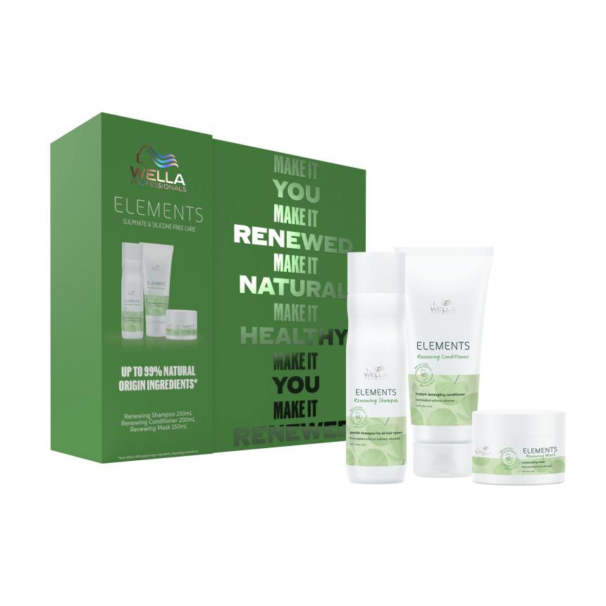 Wella Xmas Pack Elements Sulphate and Silicone Free